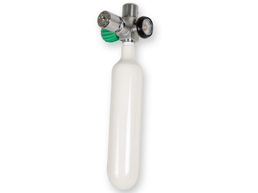 BUTILĂ DE OXIGEN 0,5 l cu reductor - NF - gol