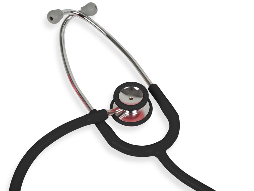 WAN PLUS PEDIATRIC DUAL HEAD STETHO - Y negru