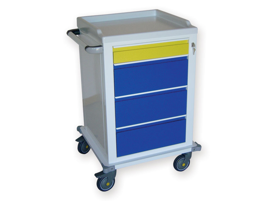 CARURUT MODULAR otel vopsit cu 1+3 sertare