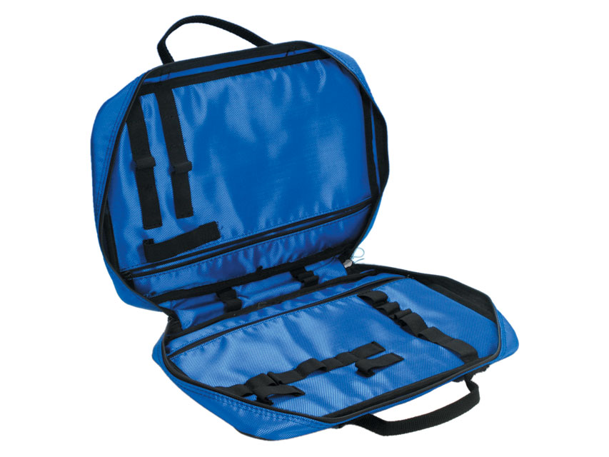 SAC DE MEDICAMENTE - nylon albastru - gol