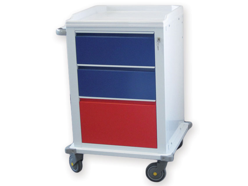 CARURUT MODULAR otel vopsit cu 2+1 sertare