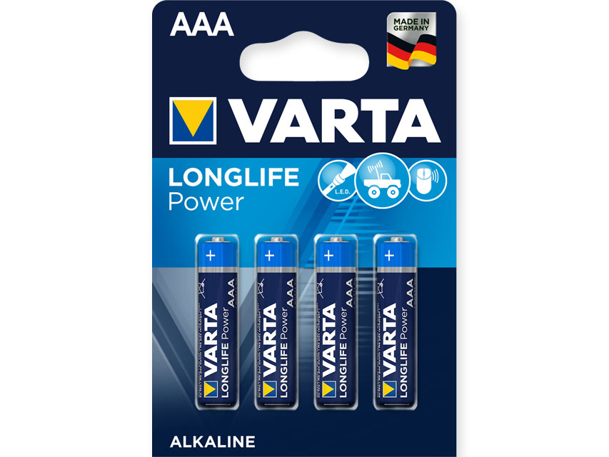 BATERIE ALCALINE VARTA - ministilo "AAA"