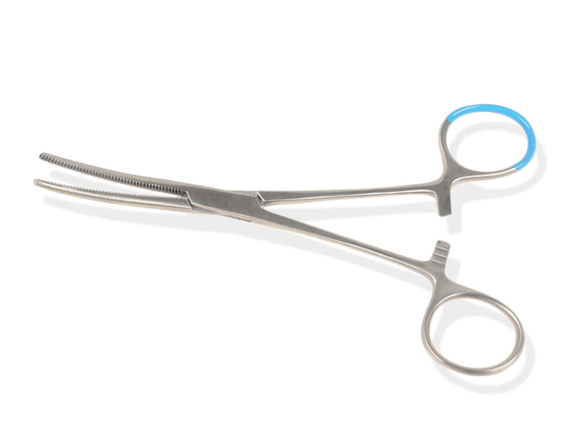 PINCE STERILE PEAN - curbata - 16 cm