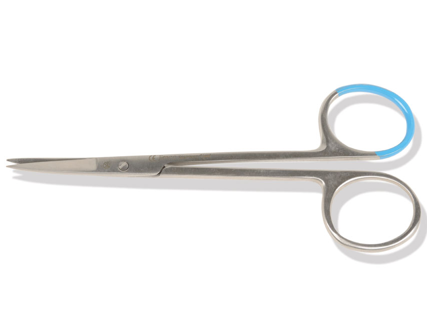 FOARCINE STERILE IRIS ascutita/ascutita - curbata - 11,5 cm