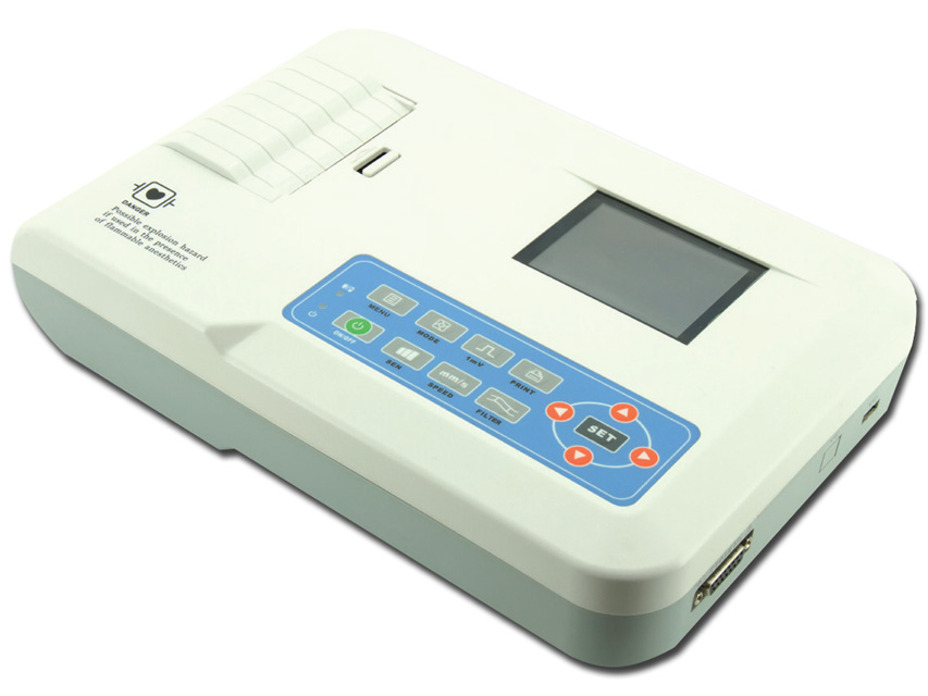 300G ECG - 3 canale cu monitor