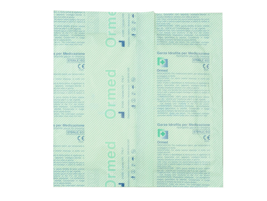 TAMPONE DE TIFE DE BUMBAC 15x15 cm - punga 25 buc