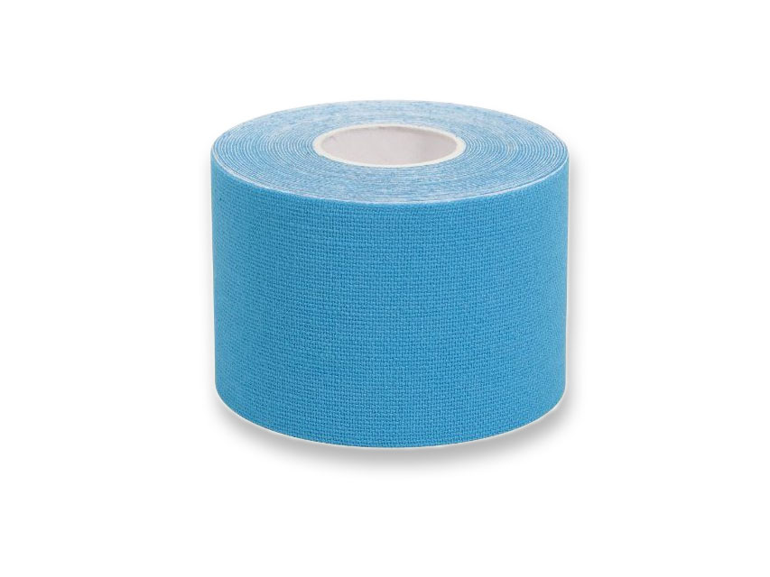 BANDA DE KINEZIOLOGIE 5 m x 5 cm - albastra
