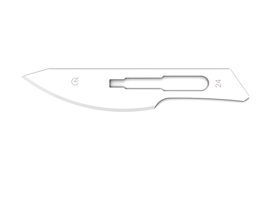 LAME OTEL CARBON GIMA N. 24 - sterile