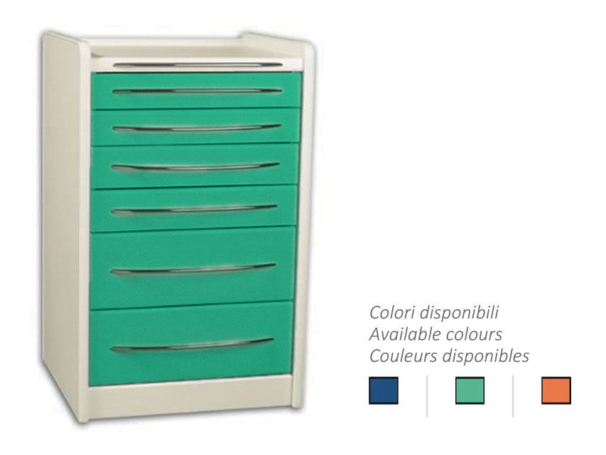 UNITAT MOBIL GE419 6 sertare 49 cm - orice culoare