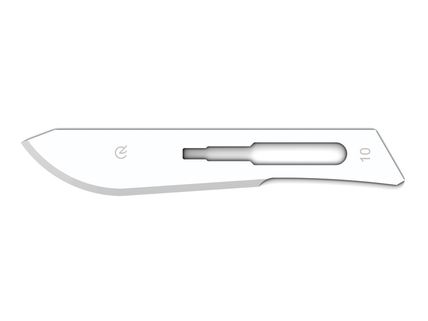 LAME OTEL CARBON GIMA N. 10 - sterile