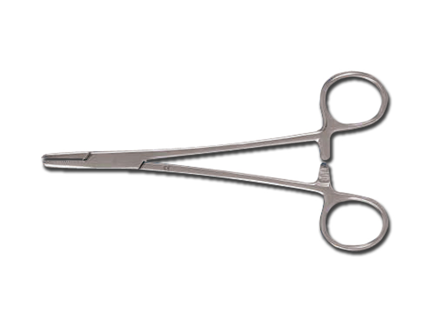 UNICĂ FOLOSINȚĂ METAL MAYO-Hegar NEEDLE SUPORT 15 cm - sterile