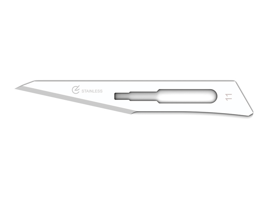LAME INOX GIMA N. 11 - sterile