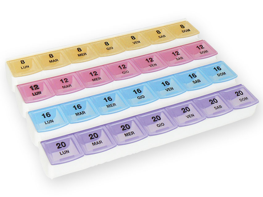 7 ZILE ORGANIZATOR MEDICAMENTE  - Italiană