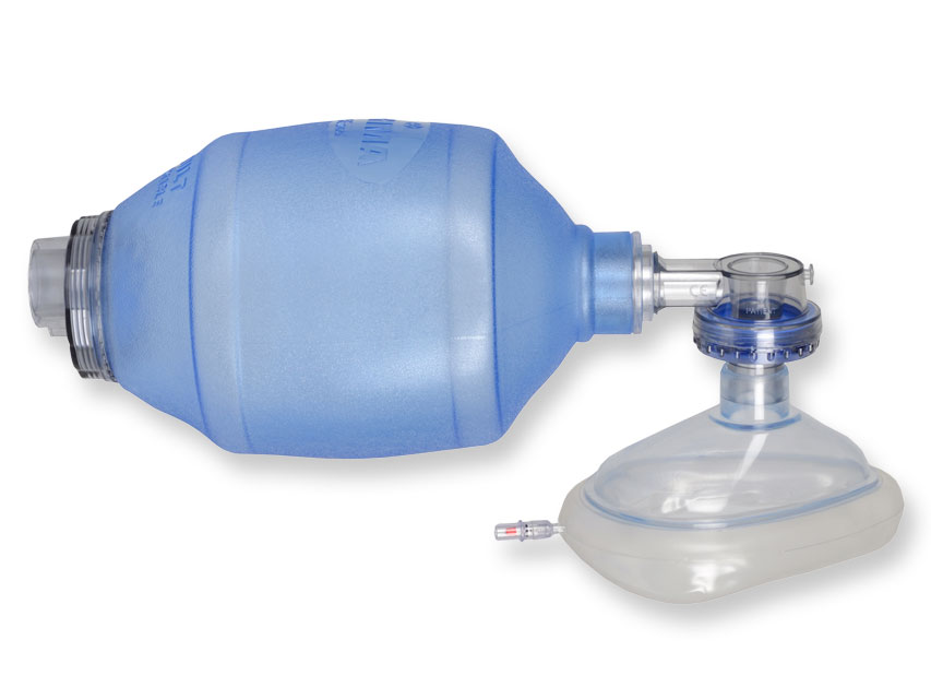 RESUSCITATOR PVC DE UNICA UTILIZARE - adult