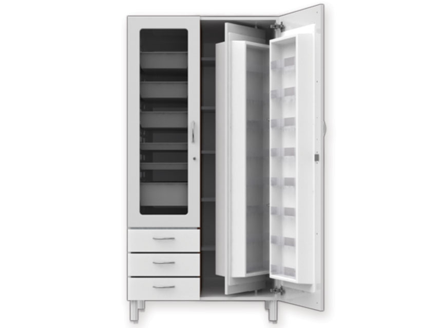 COMBO CABINET DE MEDICINA - tabla bi-laminata - alb