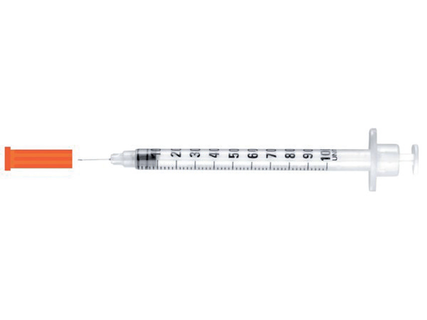 SERINGI INSULINĂ FĂRĂ SPATIU MORT 30G - 0,5 ml
