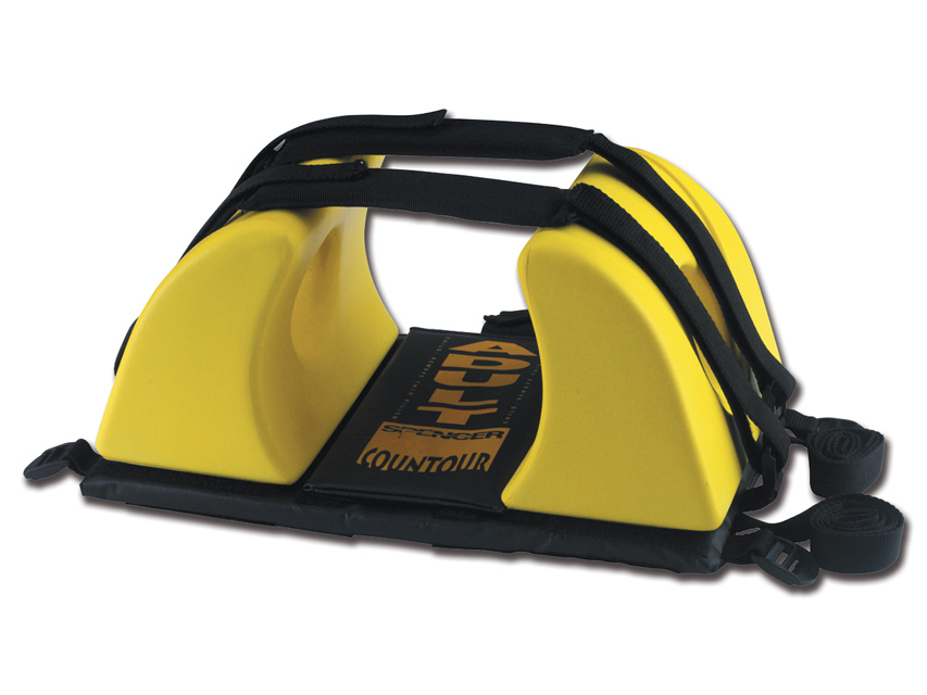 IMOBILIZATOR CAP CONTOUR - negru/galben