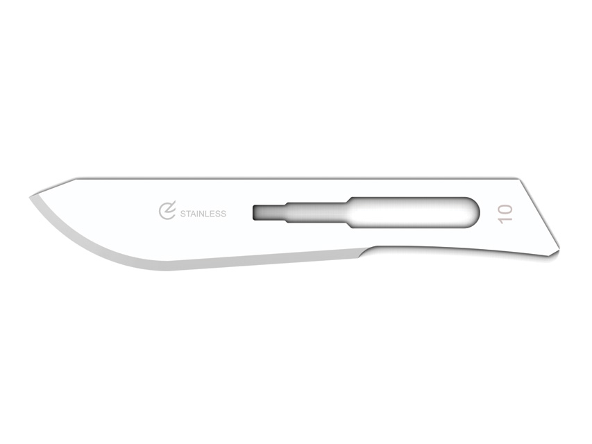 LAME INOX GIMA N. 10 - sterile