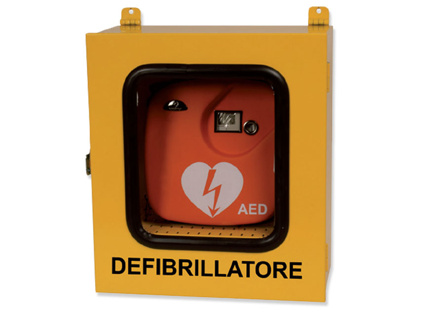 DUPĂ CU TERMO ȘI ALARMĂ PENTRU DEFIBRILATOARE - uz exterior