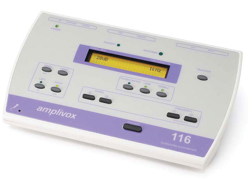 AMPLIVOX 116 AUDIOMETRUL DE CREARE - conductie aer