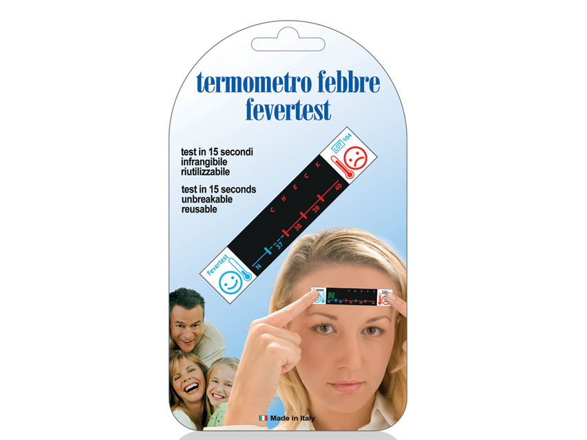 FEVER TEST TERMOMETRUL FRENTEI - blister