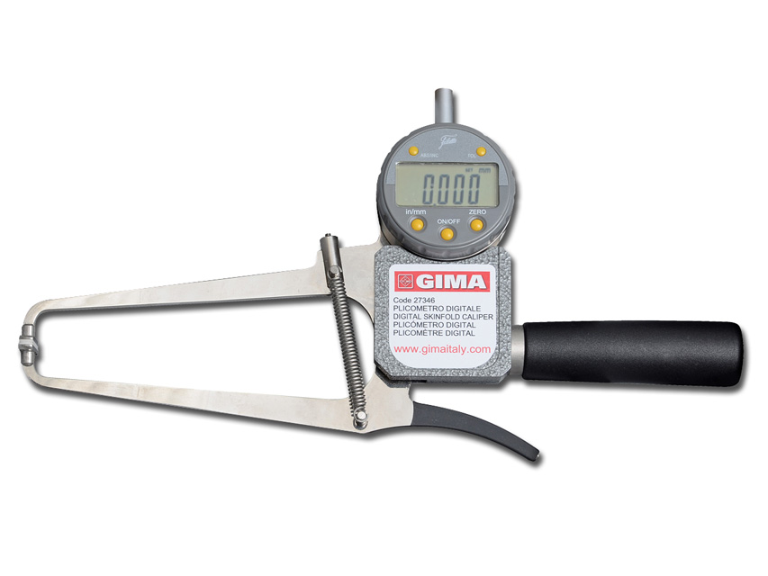 PLICOMETRO DIGITAL - SKINFOLD CALIPER cu cablu PC pentru transfer de date