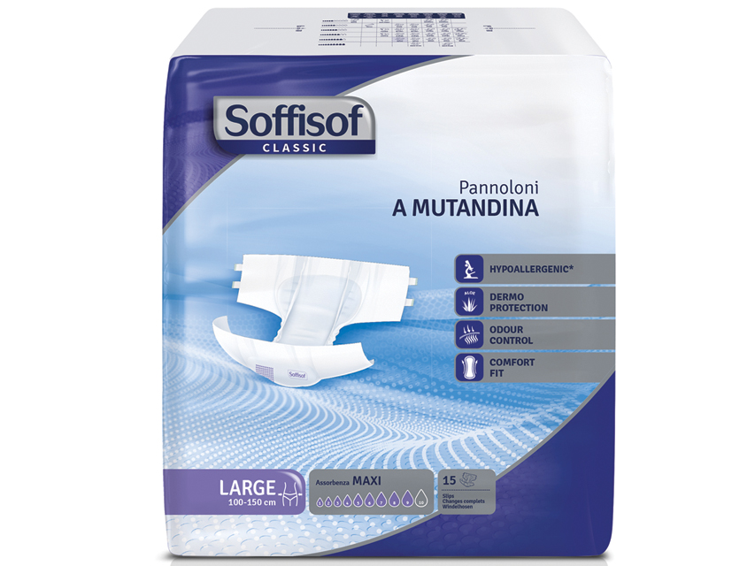 SOFFISOF CLASSIC INCONTINENCE PAD - incontinenta grea - mare