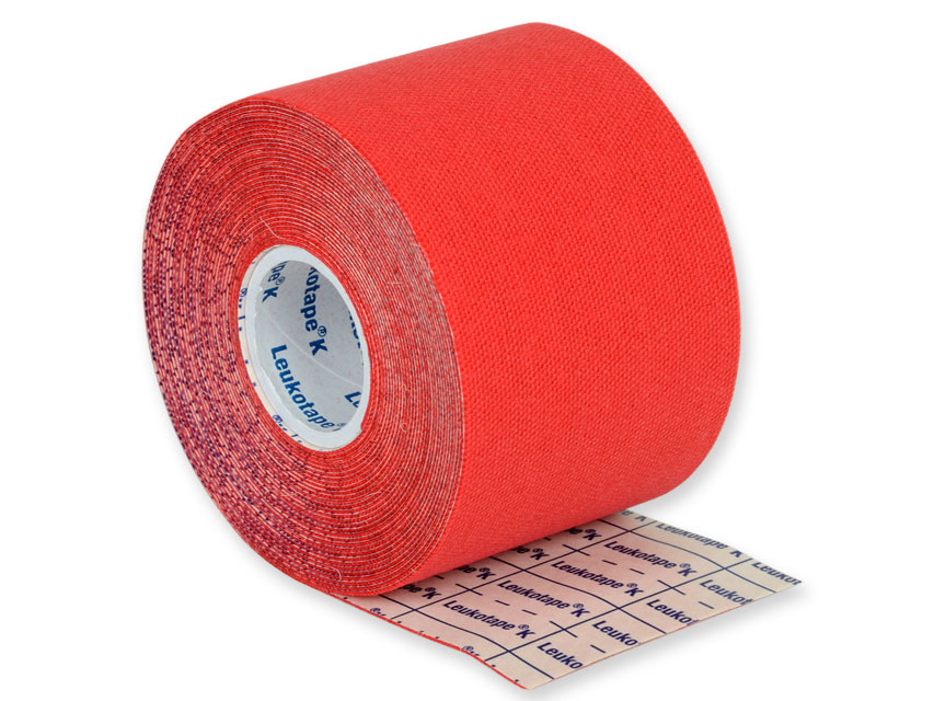 BANDA NEUROMUSCULARA LEUKOTAPE K 5 m x 5 cm - rosie