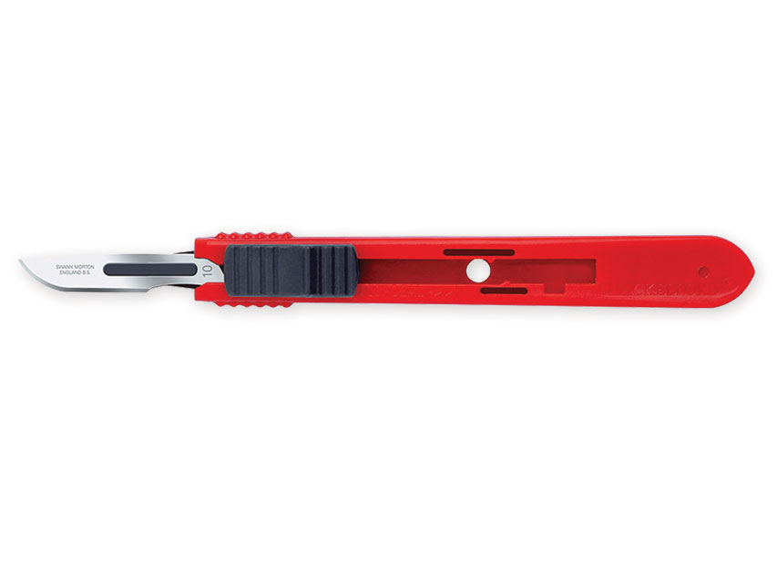 SWANN-MORTON BISTURI RETRACTIBILE CU LAMA S/S N. 10 - steril