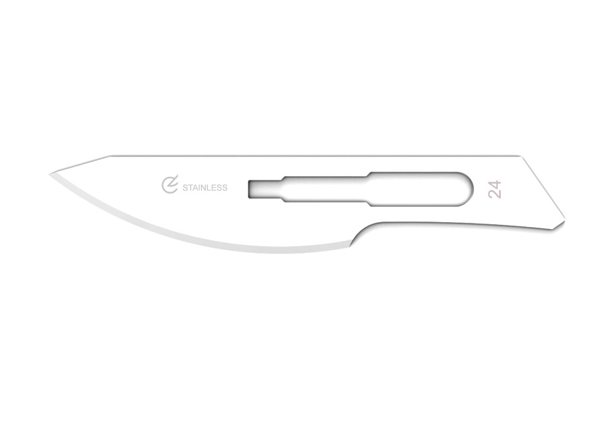 LAME INOX GIMA N. 24 - sterile