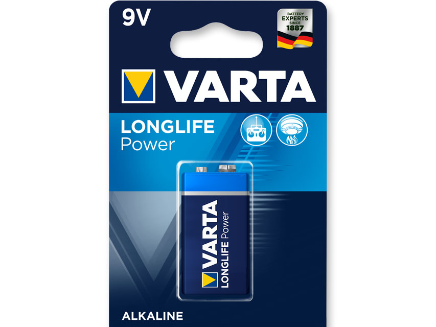 BATERIE ALCALINE VARTA - 9V