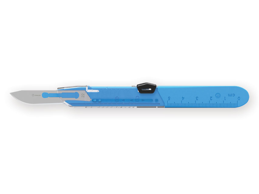 SCUT PROTECTOR DE SIGURANȚĂ BISTURI N. 22 - sterile