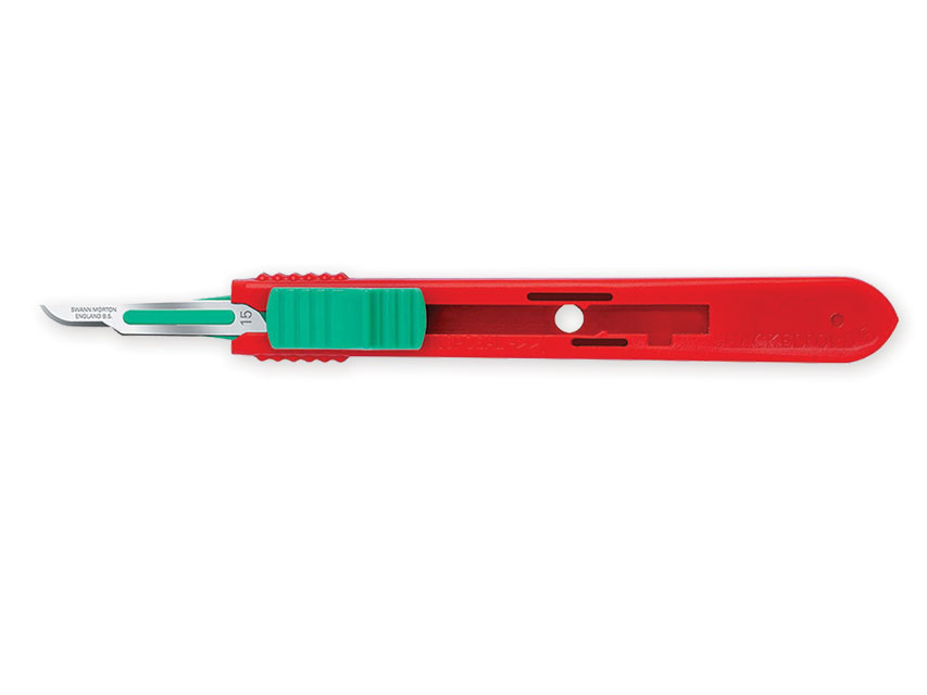 SWANN-MORTON BISTURI RETRACTIBILE CU LAMA S/S N. 15 - steril