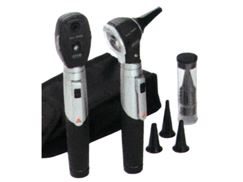 HEINE MINI 3000 F.O.OTO + SET OFTALMO - negru
