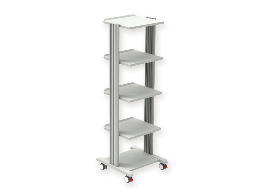 SMART CART - 4 rafturi 40x36 cm + baza