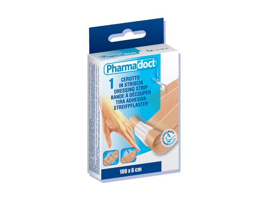 PHARMADOCT BANDETE 100x6 cm - cutie cu 12 cutii