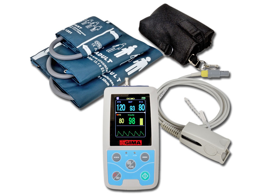 GIMA 24 ORE ABPM + FRECUMENT PULS + MONITOR SpO2