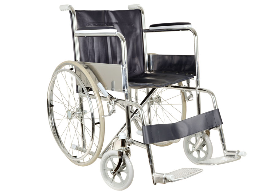 Scaun cu rotile pliabil standard