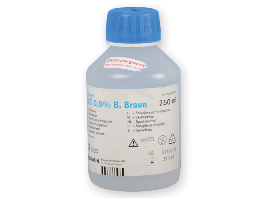 B-BRAUN ECOTAINER SOLUȚIE DE IRIGAȚIE STERILĂ - 250 ml