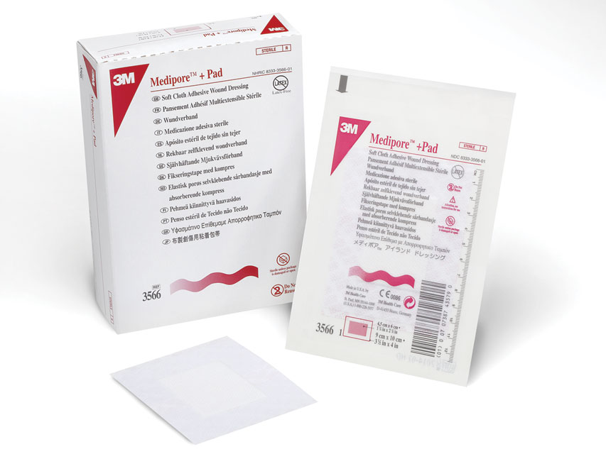 MEDIPORE 3M + PAD 10x10 cm