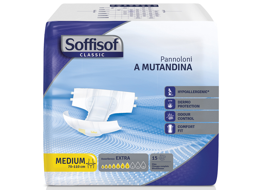 SOFFISOF CLASSIC INCONTINENCE PAD - incontinenta moderata - medie