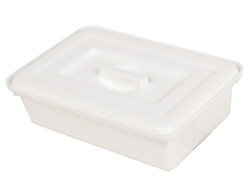 TAVĂ INSTRUMENTE CU CAPAC 220x150x70 mm - plastic