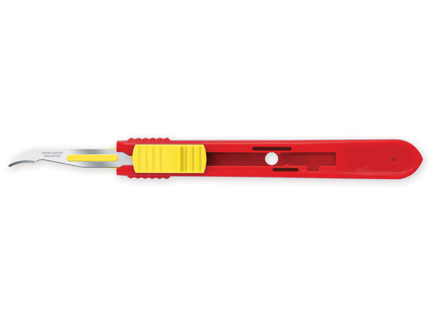 SWANN-MORTON CUSCAT CU LAMA RETRACTABILE S/S - steril
