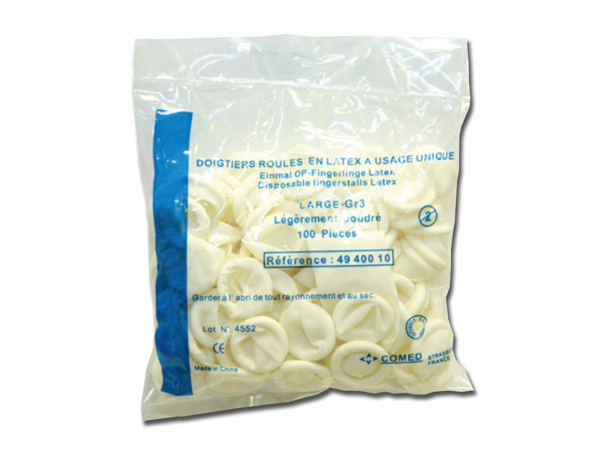 PATUTURI DE DEGETE DE LATEX - mari