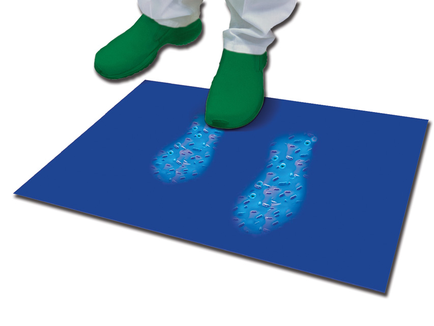 MAT DECONTAMINAT 45x115 cm - 30 straturi - alb