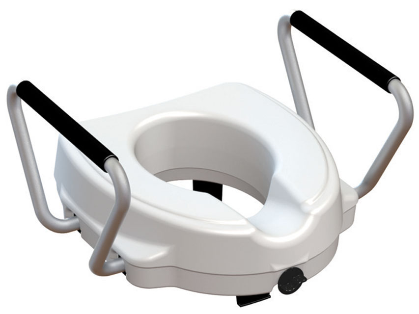 ȘAUN WC RIALAT cu cotieră fixă ​​- înălțime 12,5 cm