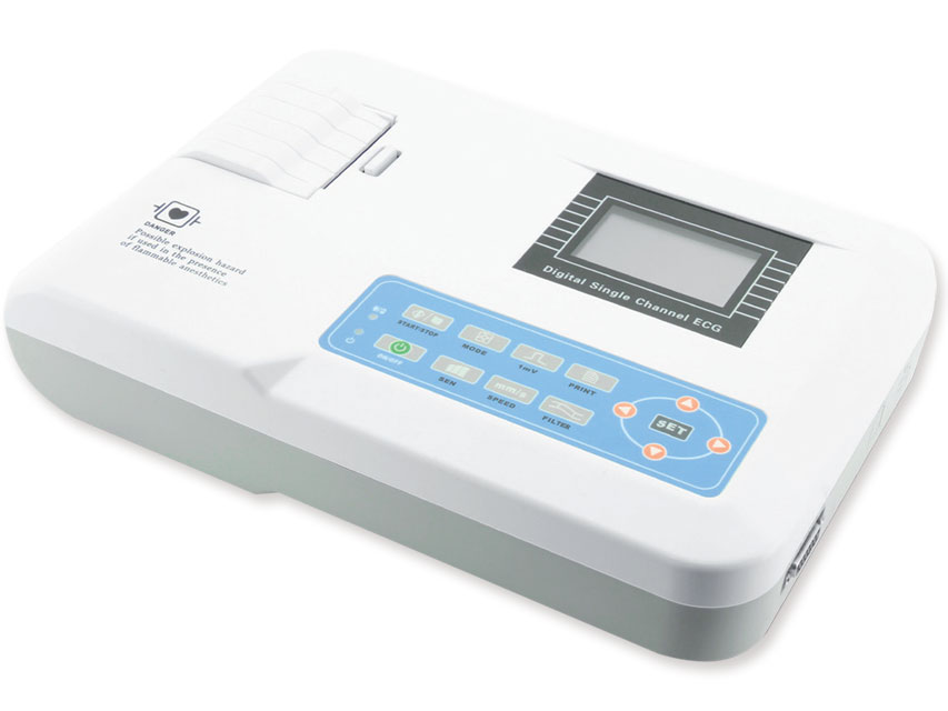 100G ECG - 1 canal cu monitor
