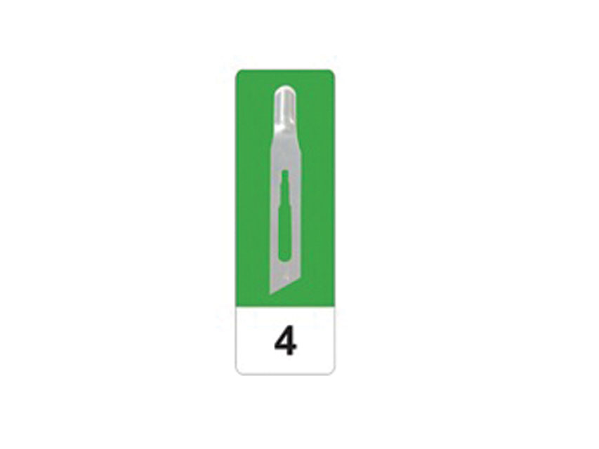 LAME GIMA OTEL CARBON N 4 - sterile