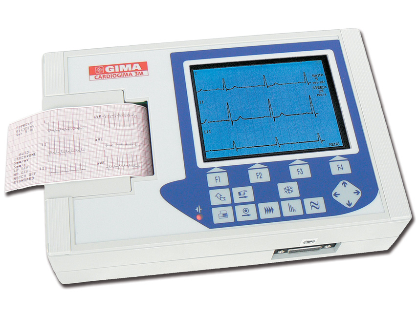 CARDIOGIMA 3M - ECG 3 canale cu monitor + Interpretare