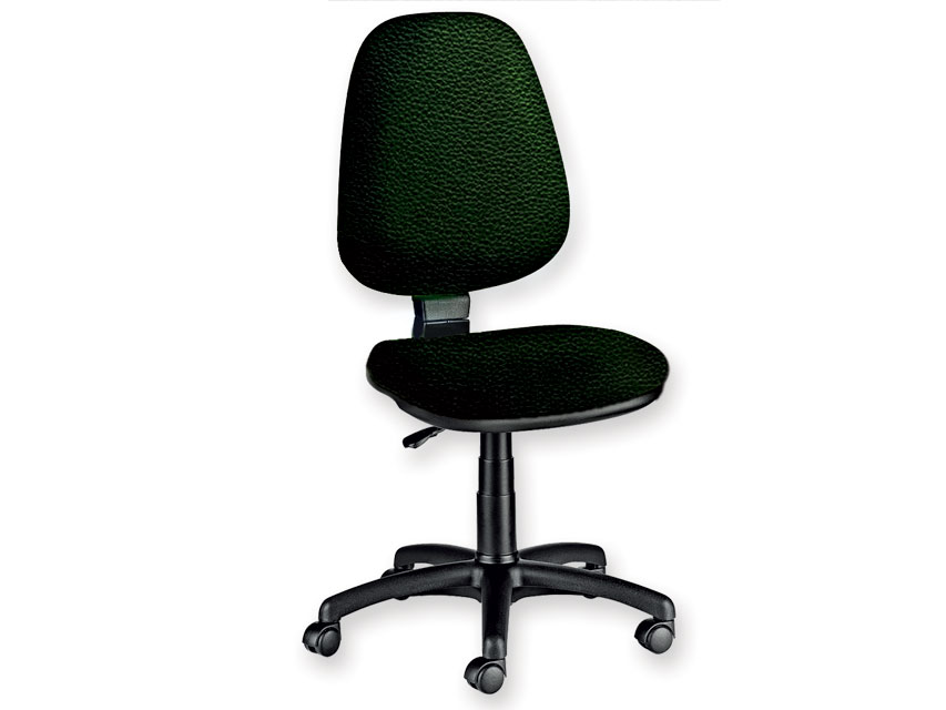 SCAUN CUNEO fara cotiere - piele sintetica - negru